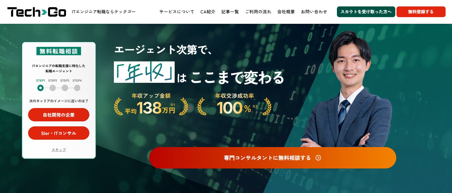 ITコンサル転職エージェント_TechGO